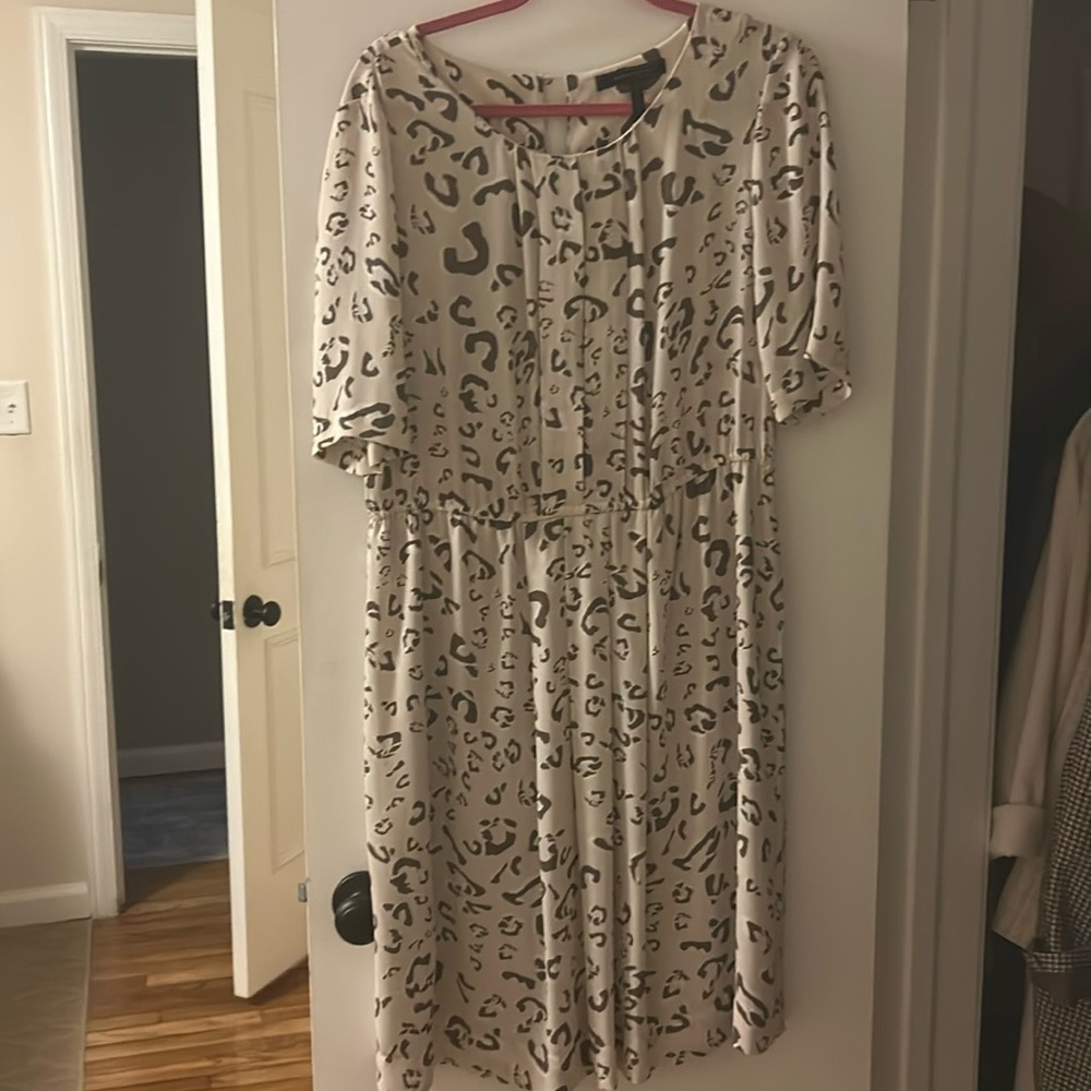 Leopard bcbg dress